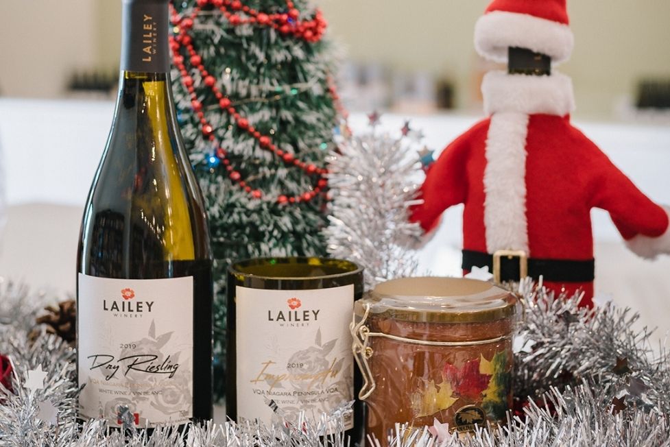 Lailey Winery festive candles